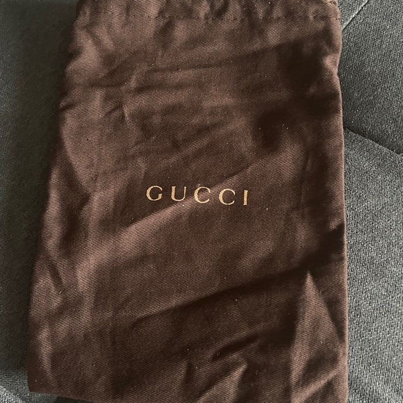 Gucci Beige and Brown Monogram Wristlet wallet with dust bag - Picture 11 of 11